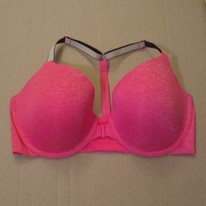 Like New - Victoria's Secret Racerback Semi Demi - front clasp - 36DD